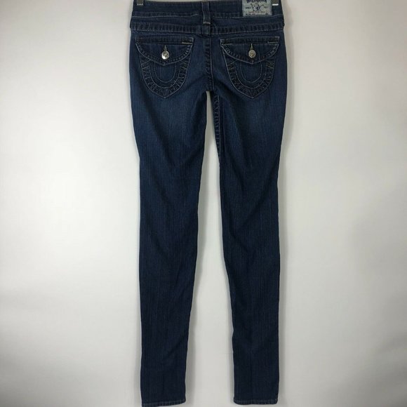 True Religion Denim - True Religion Julie Skinny Low Rise Jeans Wm Sz 26